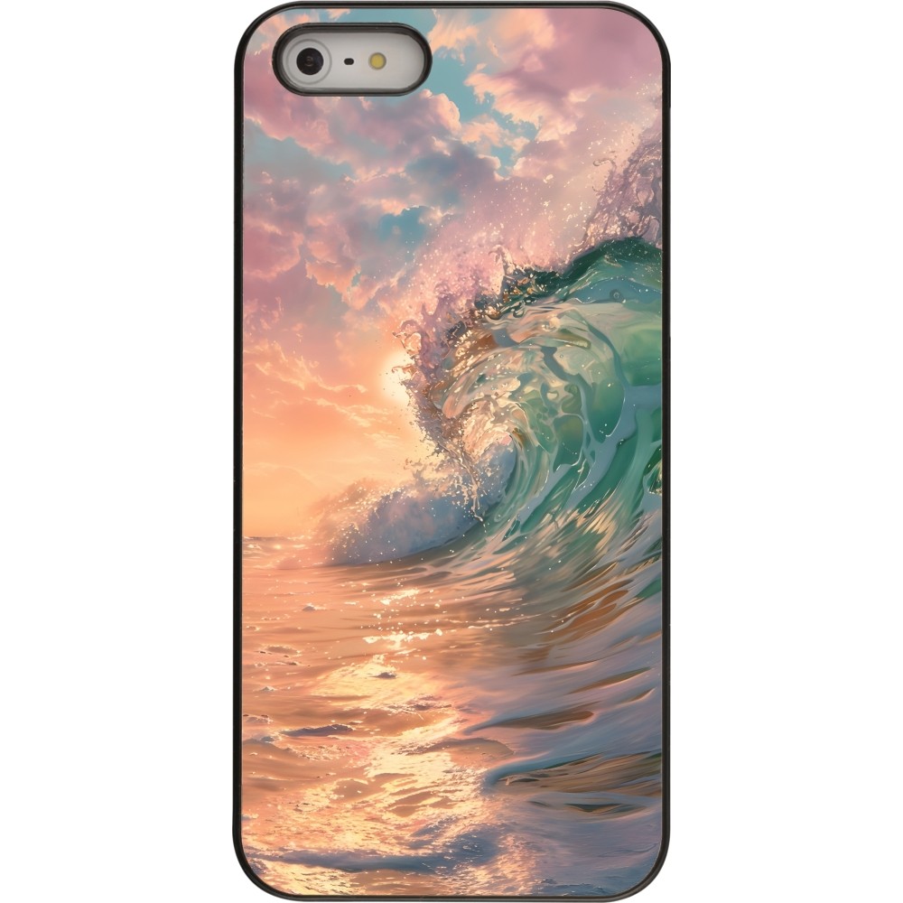 Coque iPhone 5/5s / SE (2016) - Wave Sunset