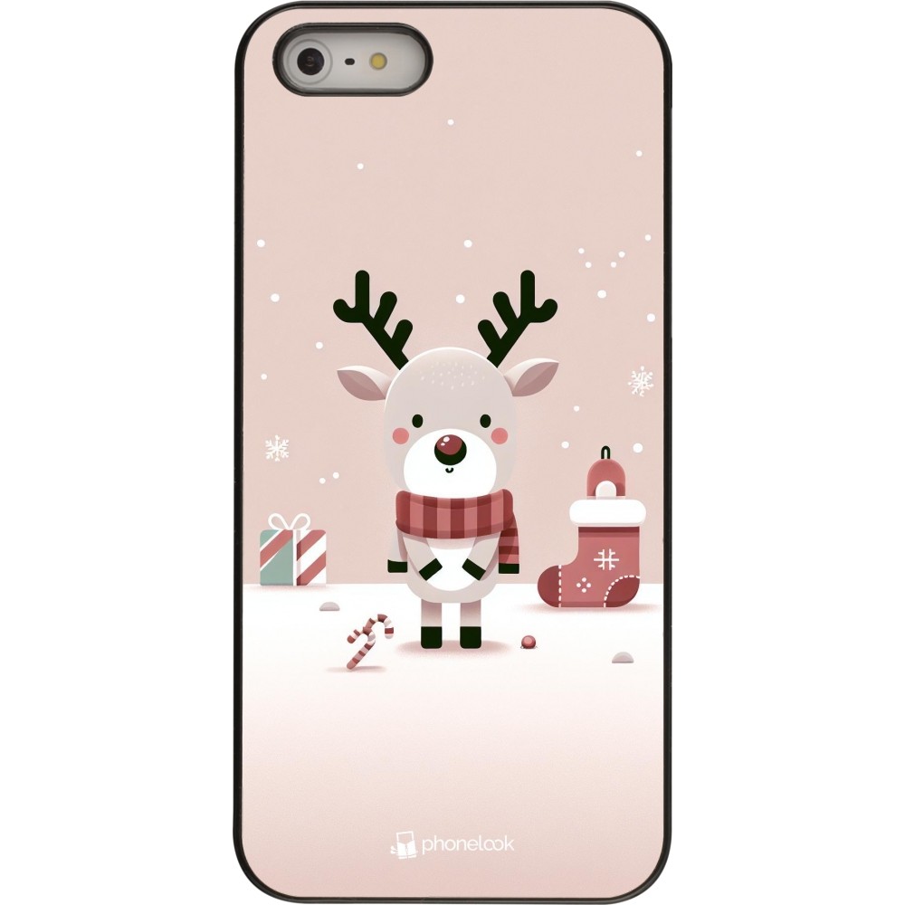 Coque iPhone 5/5s / SE (2016) - Noël 2023 Choupinette Renne