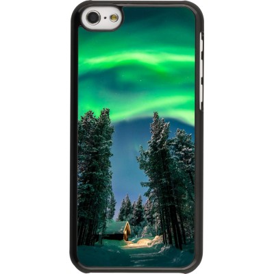 iPhone 5c Case Hülle - Winter 22 Northern Lights