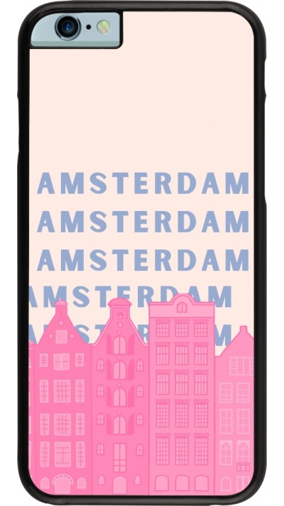 Coque iPhone 6/6s - Amsterdam Pink Print