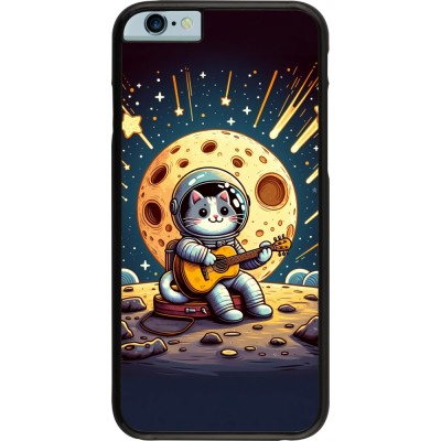 Coque iPhone 6/6s - AstroCat RockLune