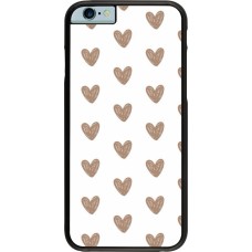 Coque iPhone 6/6s - Autumn 2024 brown hearts