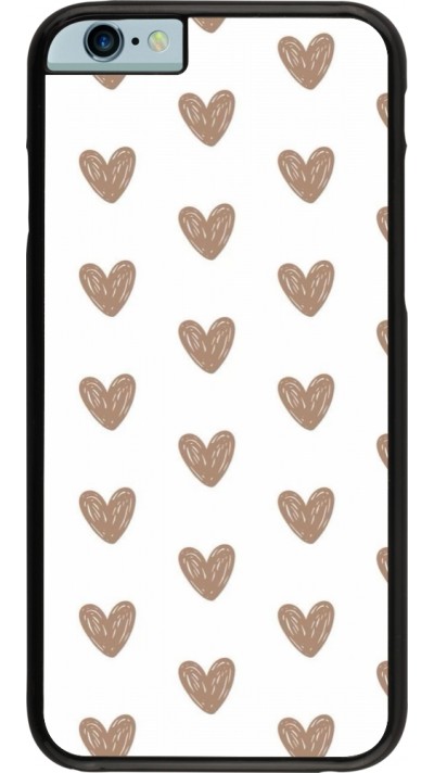 Coque iPhone 6/6s - Autumn 2024 brown hearts