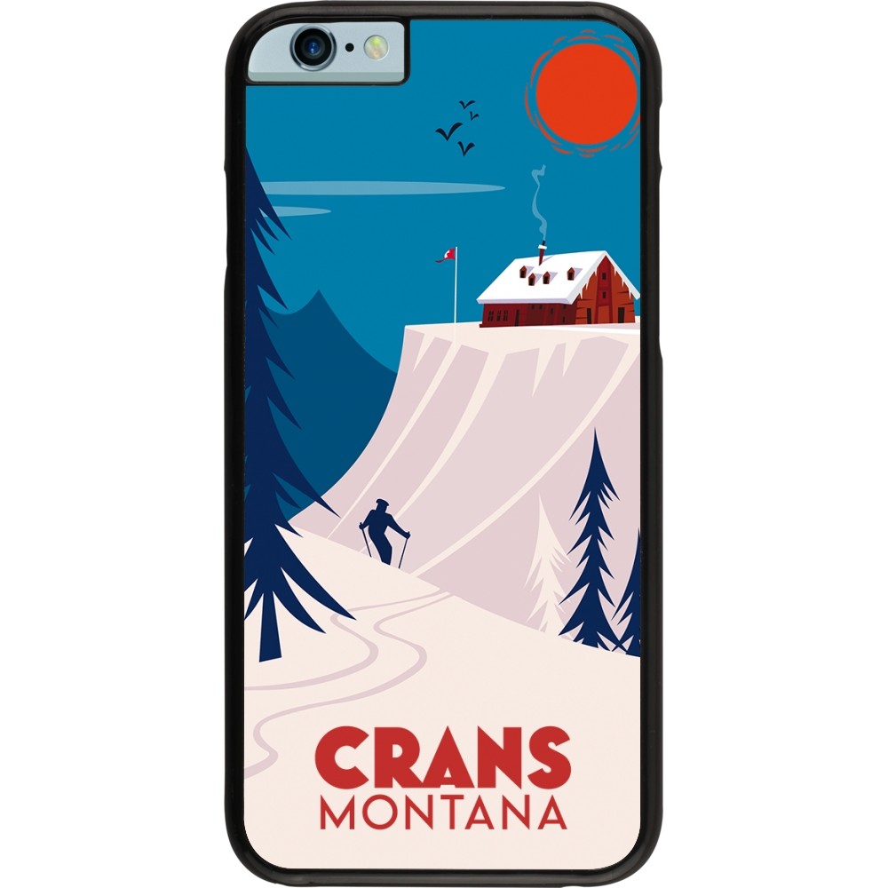 Coque iPhone 6/6s - Crans-Montana Cabane