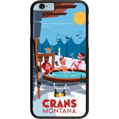 Coque iPhone 6/6s - Crans-Montana Mountain Jacuzzi