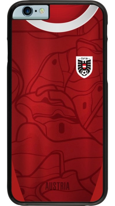 Coque iPhone 6/6s - Maillot de football Autriche personnalisable