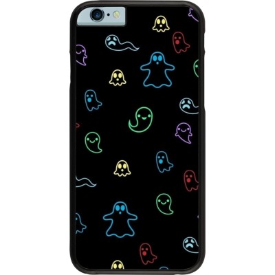 Coque iPhone 6/6s - Halloween 2024 colorful ghosts