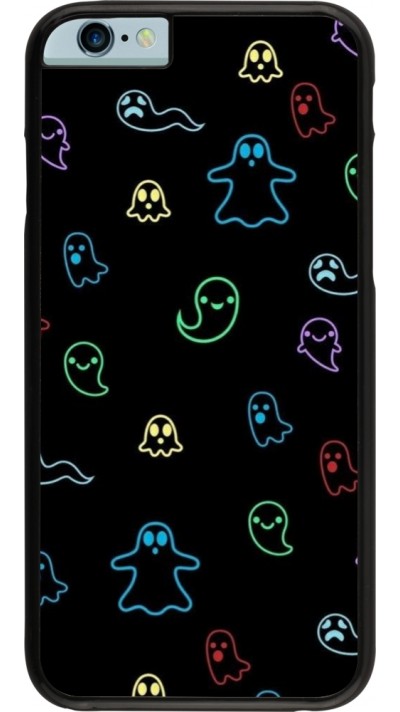 Coque iPhone 6/6s - Halloween 2024 colorful ghosts