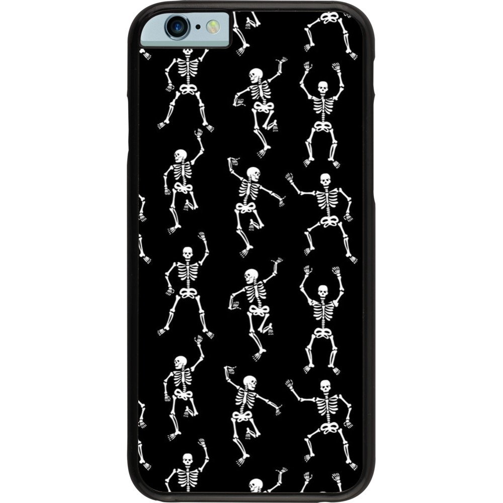 Coque iPhone 6/6s - Halloween 2024 dancing skeleton