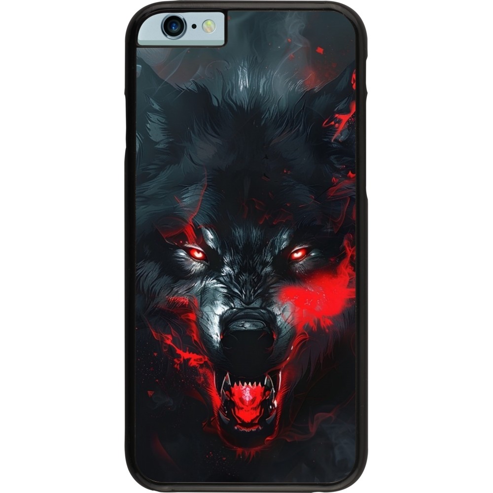 Coque iPhone 6/6s - Halloween 2024 mad werewolf