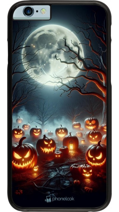 Coque iPhone 6/6s - Halloween 2024 Many Pumpkins