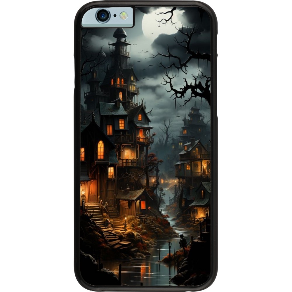 Coque iPhone 6/6s - Halloween 2024 scary town