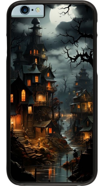 Coque iPhone 6/6s - Halloween 2024 scary town