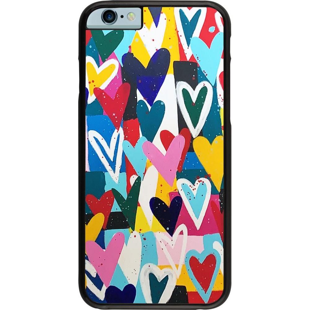 Coque iPhone 6/6s - Joyful Hearts