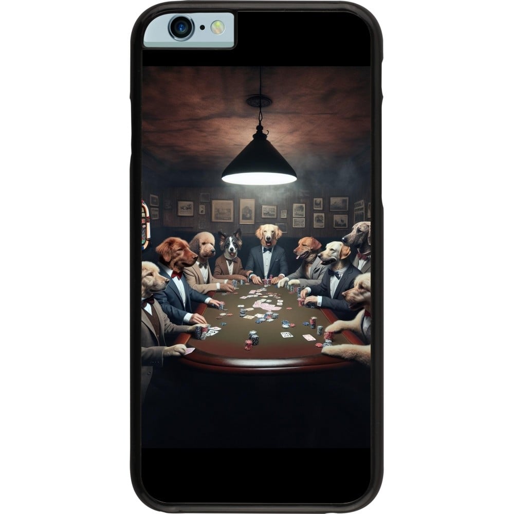 Coque iPhone 6/6s - Les pokerdogs