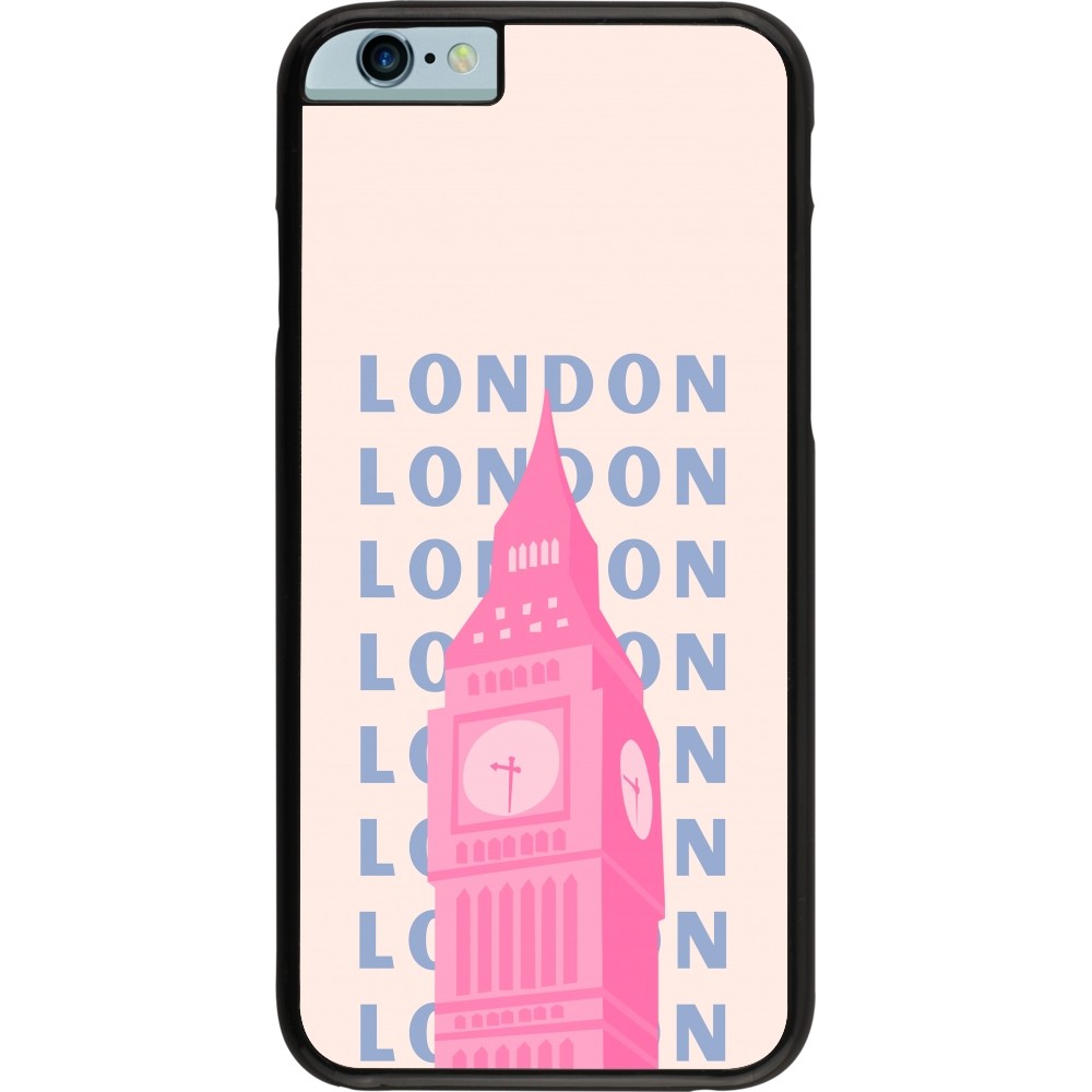 Coque iPhone 6/6s - London Pink Print