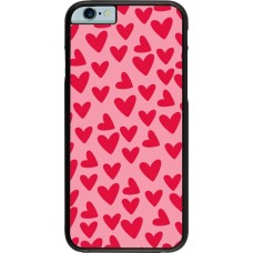 Coque iPhone 6/6s - Mom 2024 petits coeurs