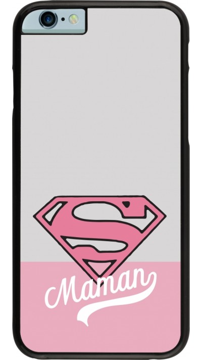 Coque iPhone 6/6s - Mom 2024 Super hero maman