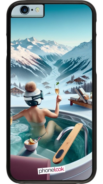 Coque iPhone 6/6s - Montagne Glamour Jacuzzi