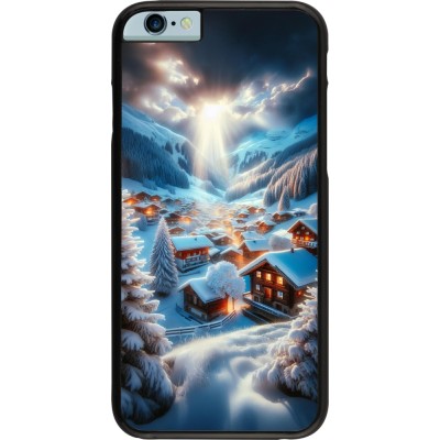 Coque iPhone 6/6s - Mont Neige Lumière