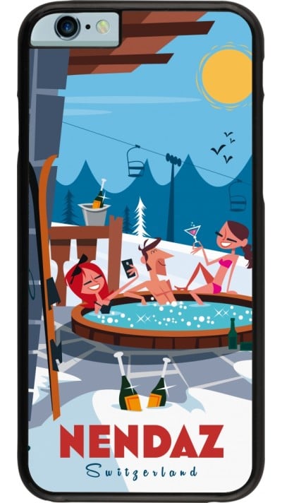 Coque iPhone 6/6s - Nendaz Mountain Jacuzzi