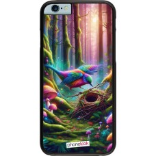 Coque iPhone 6/6s - Oiseau Nid Forêt