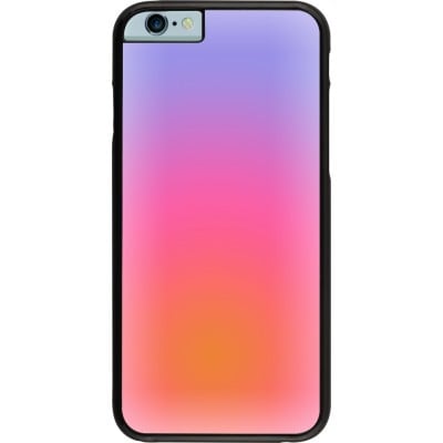 Coque iPhone 6/6s - Orange Pink Blue Gradient