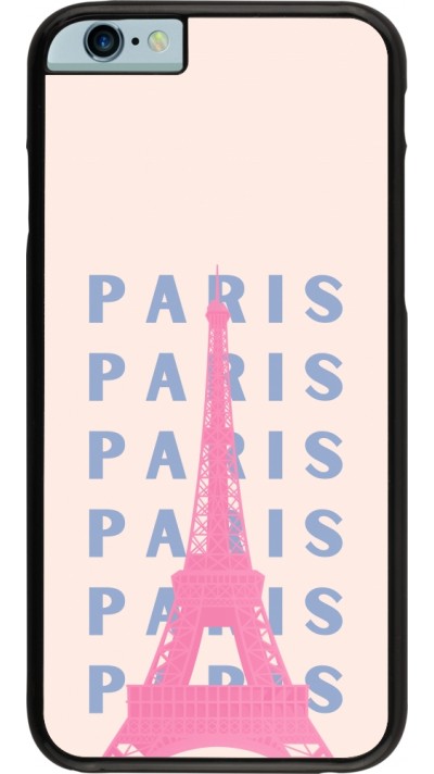 Coque iPhone 6/6s - Paris Pink Print