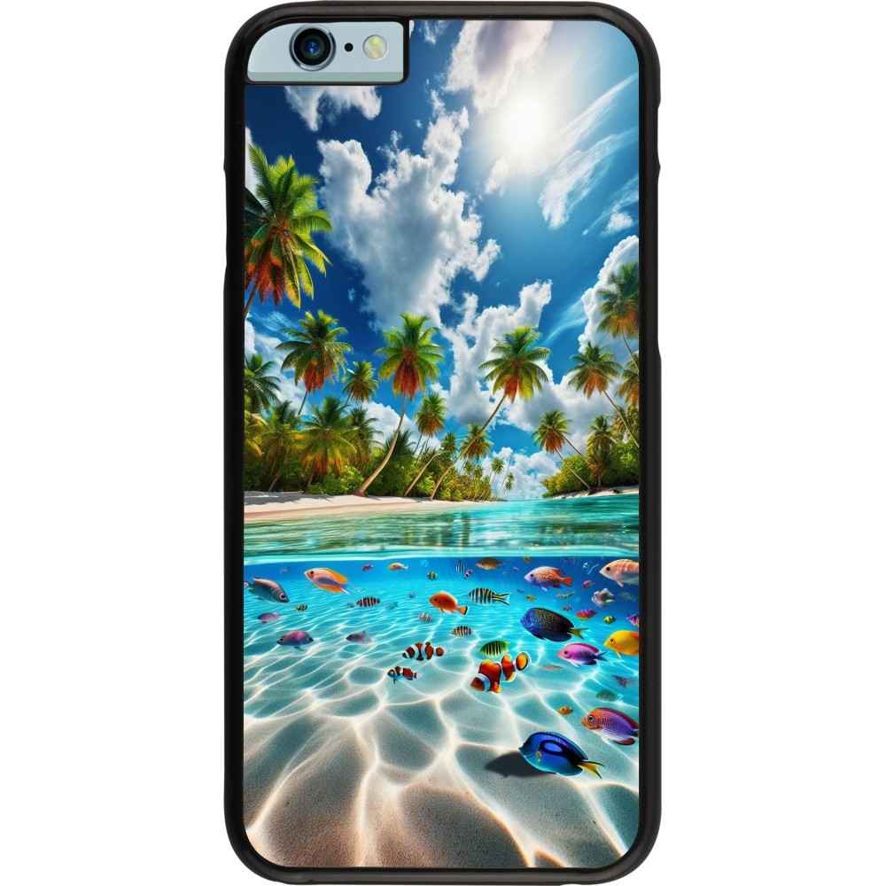 Coque iPhone 6/6s - Plage Paradis