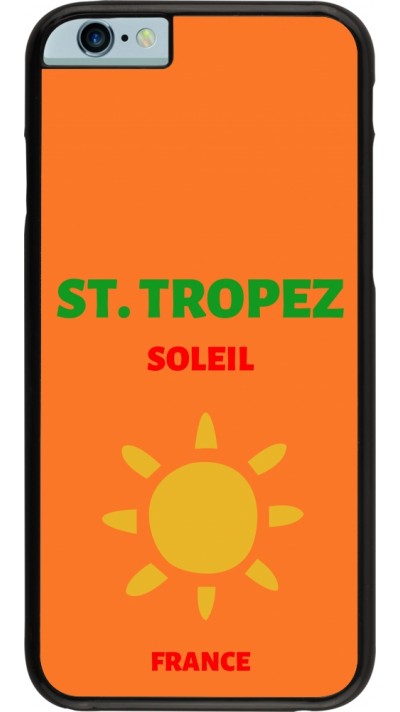 Coque iPhone 6/6s - Pop Summer Destination St-Tropez