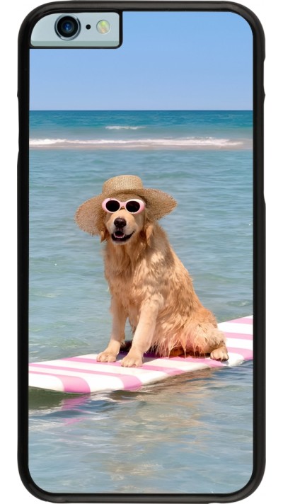 Coque iPhone 6/6s - Summer Dog on Paddle