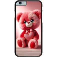 Coque iPhone 6/6s - Valentine 2024 Ourson rose