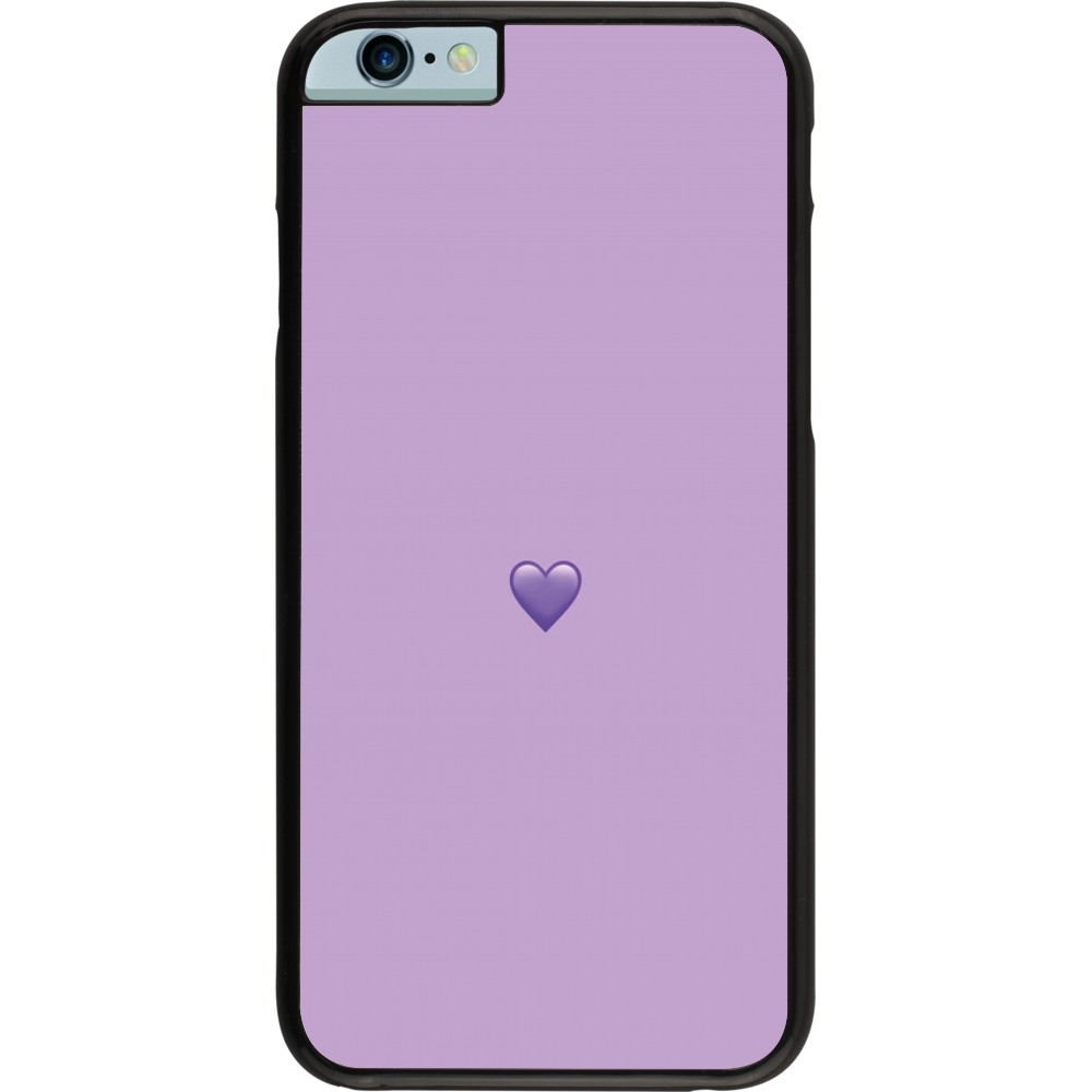 Coque iPhone 6/6s - Valentine 2023 purpule single heart