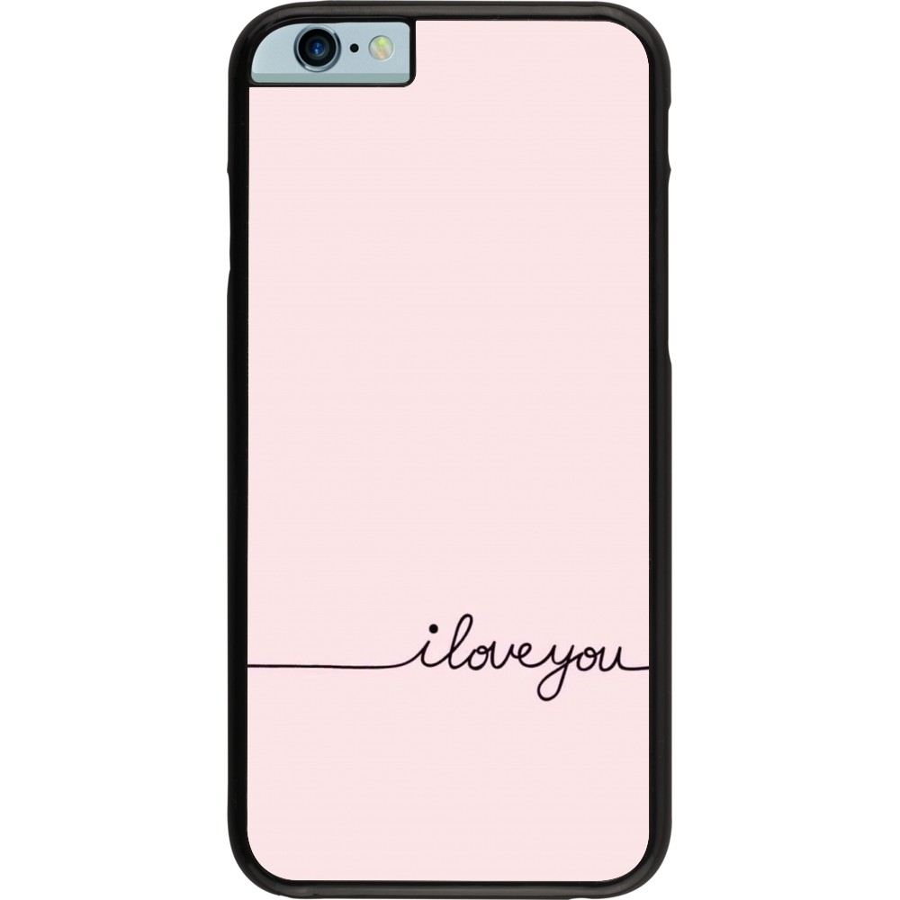 Coque iPhone 6/6s - Valentine 2023 i love you writing