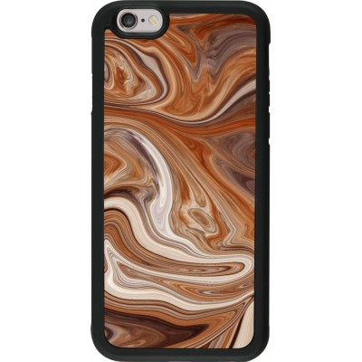 Coque iPhone 6/6s - Silicone rigide noir Autumn 2024 marbe