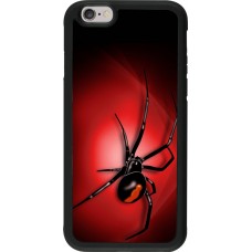 Coque iPhone 6/6s - Silicone rigide noir Halloween 2023 spider black widow