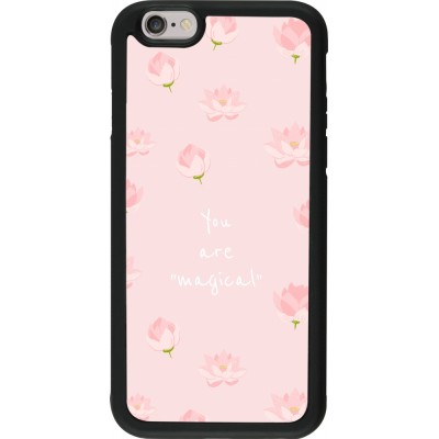 Coque iPhone 6/6s - Silicone rigide noir Mom 2023 your are magical