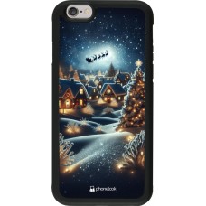 Coque iPhone 6/6s - Silicone rigide noir Noël 2023 Christmas is Coming