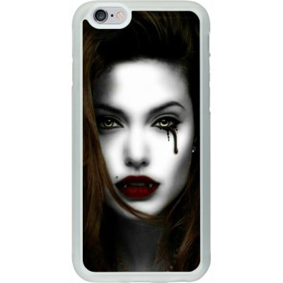 Coque iPhone 6/6s - Silicone rigide transparent Halloween 2023 gothic vampire