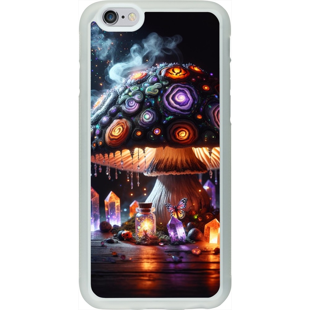 Coque iPhone 6/6s - Silicone rigide transparent Halloween Potion Magic