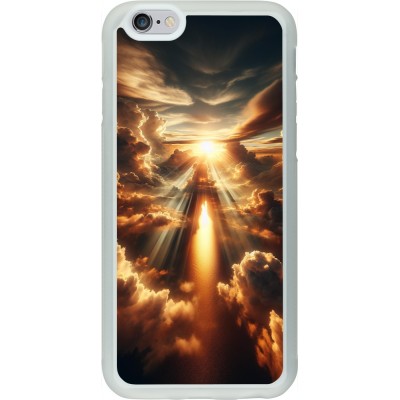 Coque iPhone 6/6s - Silicone rigide transparent Lueur Céleste Zenith