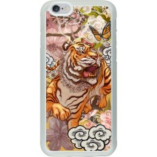 Coque iPhone 6/6s - Silicone rigide transparent Spring 23 japanese tiger