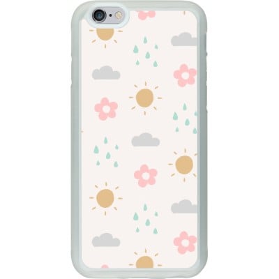 Coque iPhone 6/6s - Silicone rigide transparent Spring 23 weather