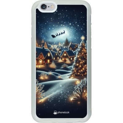 Coque iPhone 6/6s - Silicone rigide transparent Noël 2023 Christmas is Coming