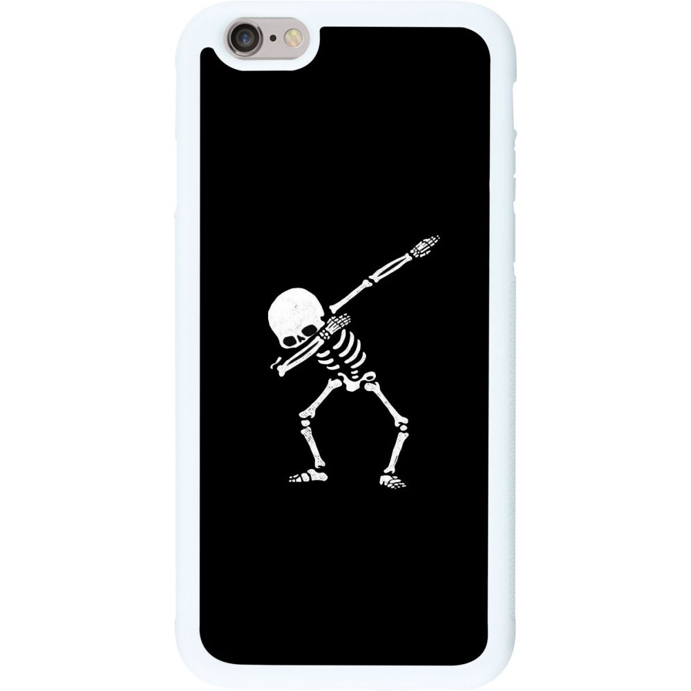 Coque iPhone 6/6s - Silicone rigide blanc Halloween 19 09