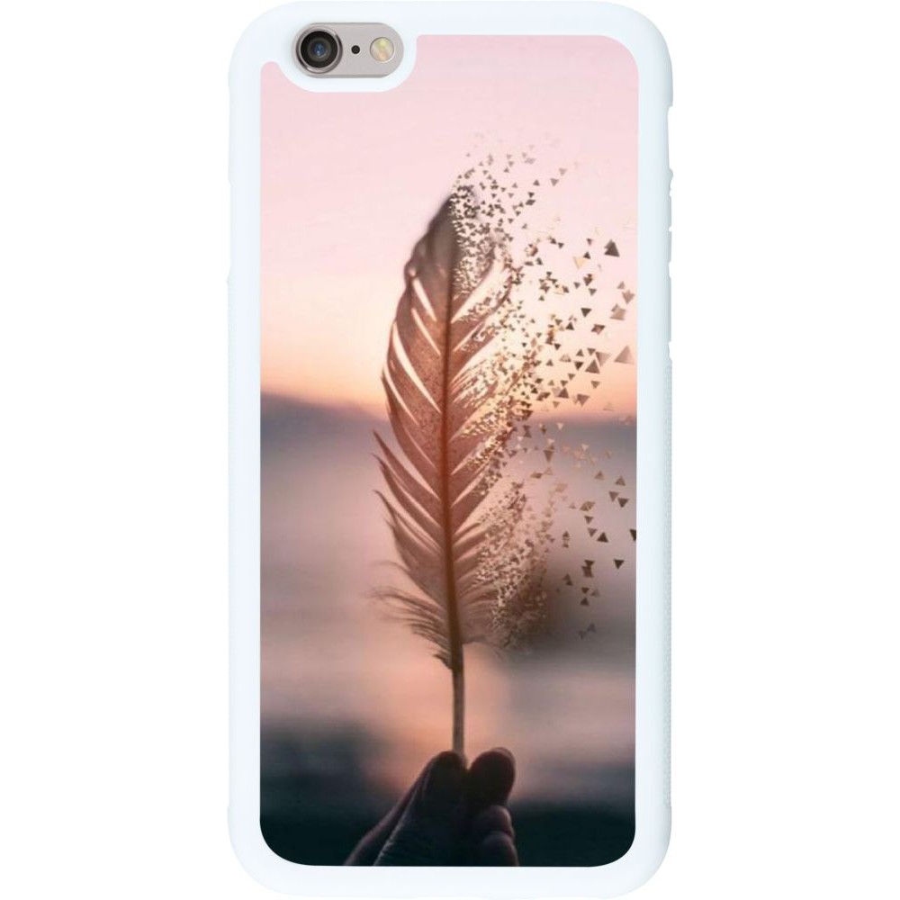 Coque iPhone 6/6s - Silicone rigide blanc Hello September 11 19