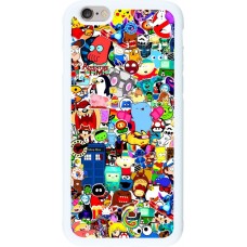 Coque iPhone 6/6s - Silicone rigide blanc Mixed cartoons