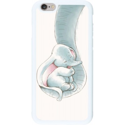 Coque iPhone 6/6s - Silicone rigide blanc Mom 1903