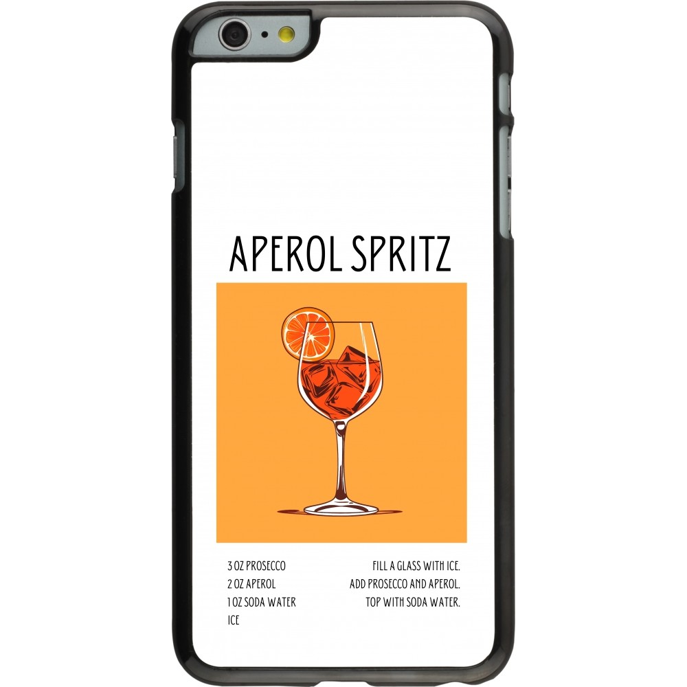 Coque iPhone 6 Plus / 6s Plus - Cocktail recette Aperol Spritz