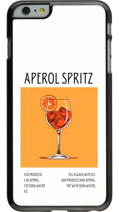 Coque iPhone 6 Plus / 6s Plus - Cocktail recette Aperol Spritz